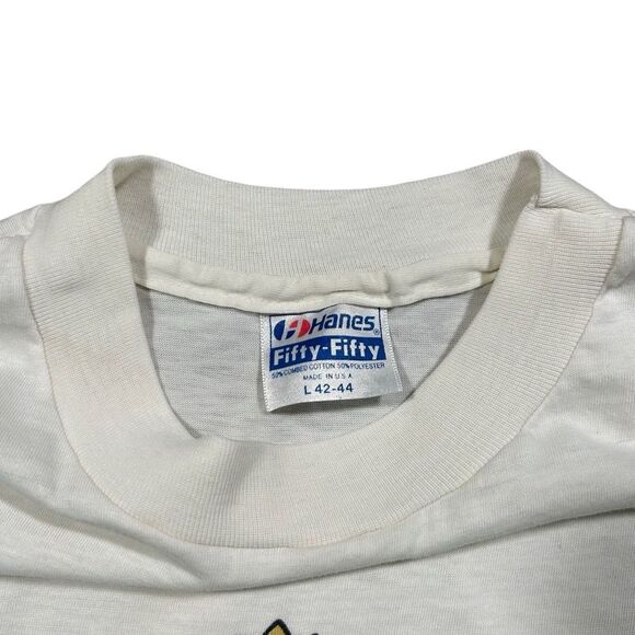 Vintage 1980s Cropped Private Reserve Beer T-Shirt - Picture 3 of 4